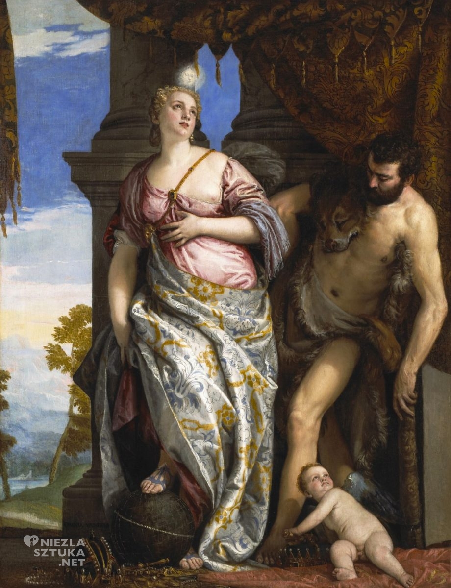 Paolo Veronese, Siła i Mądrość, sztuka włoska, renesans, Niezła Sztuka