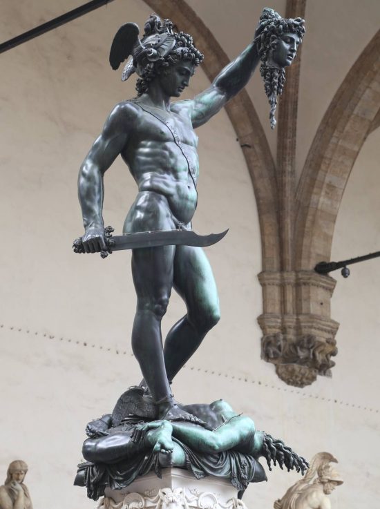 Benvenuto Cellini, Perseusz z głową Meduzy, manieryzm, rzeźba, Niezła Sztuka