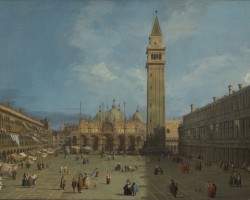 Giovanni Antonio Canal , Canaletto, Plac św. Marka w Wenecji, weduta, Niezła Sztuka