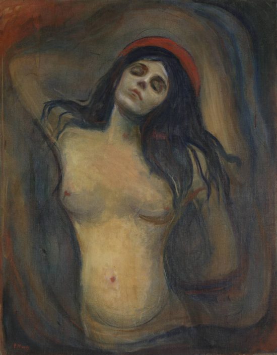 Edvard Munch, Madonna, sztuka skandynawska, Niezła Sztuka