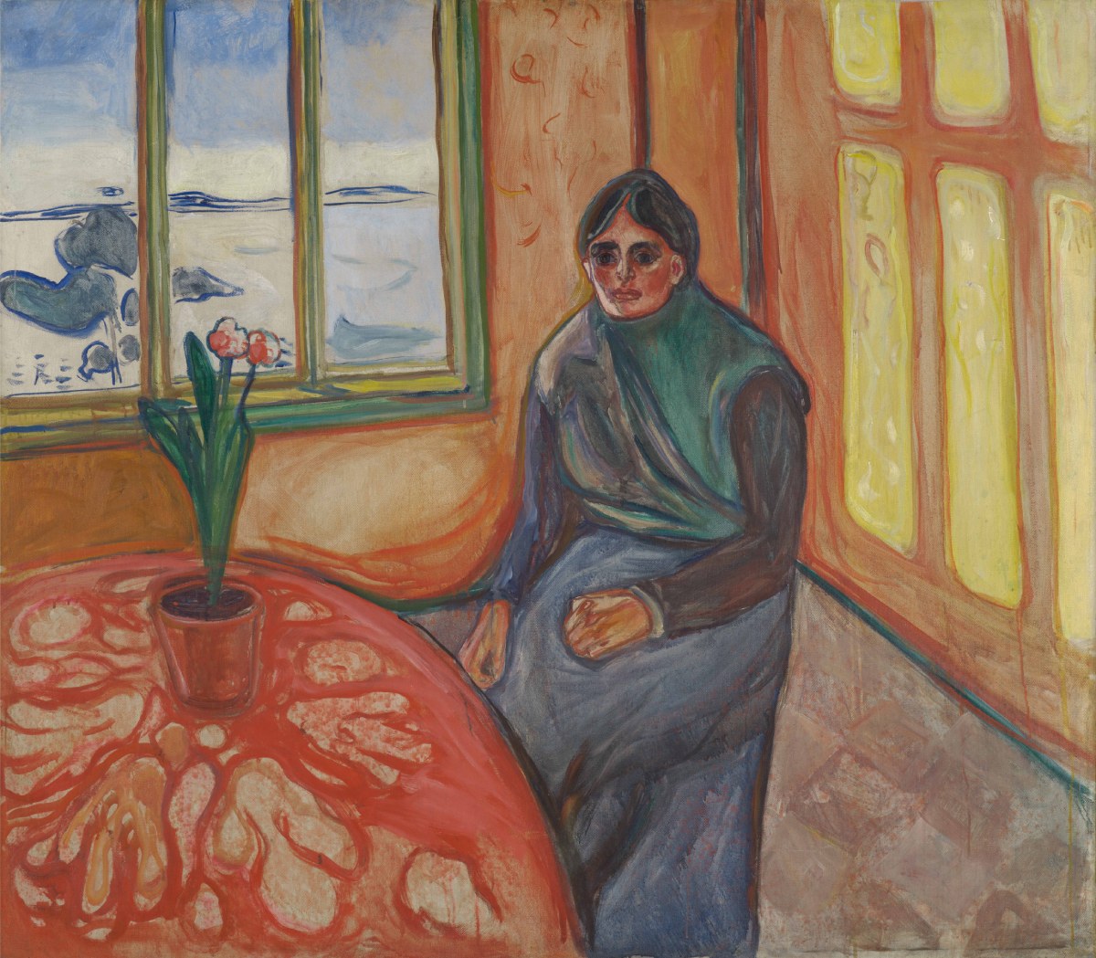 Edvard Munch, Melancholia, sztuka północy, Niezła Sztuka