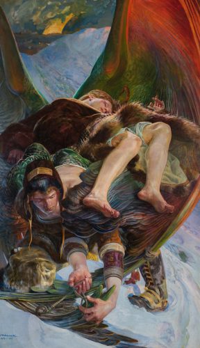Jacek Malczewski, Eloe z Ellenai, malarstwo polskie, symbolizm, Niezła sztuka