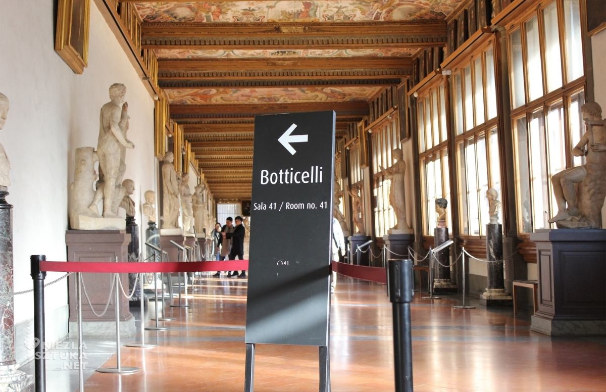 Botticelli, Uffizi Gallery, Florencja, niezła sztuka
