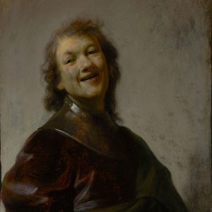 Rembrandt, Śmiejący się, portret, kolekcja sztuki, kolekcjoner, niezła sztuka