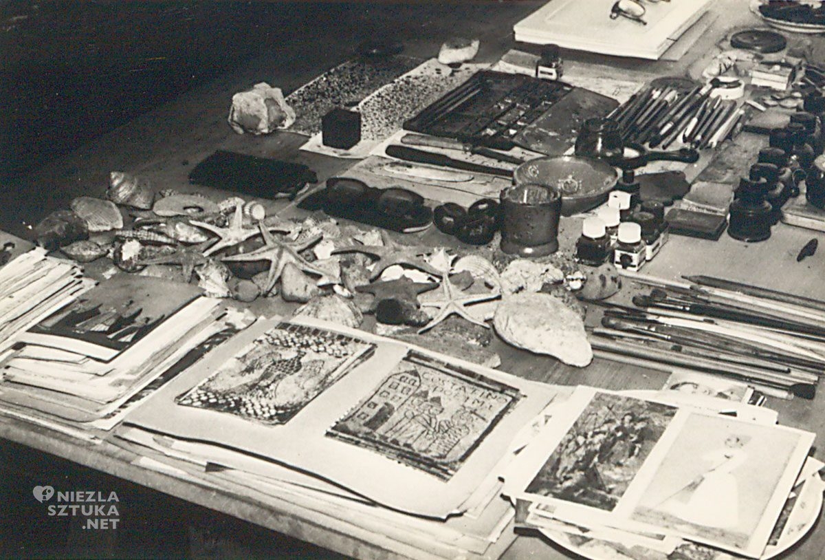 Tadeusz Kulisiewicz, pracownia artysty, sztuka polska, polski artysta, Muzeum Okręgowe Ziemi Kaliskiej w Kaliszu, niezła sztuka