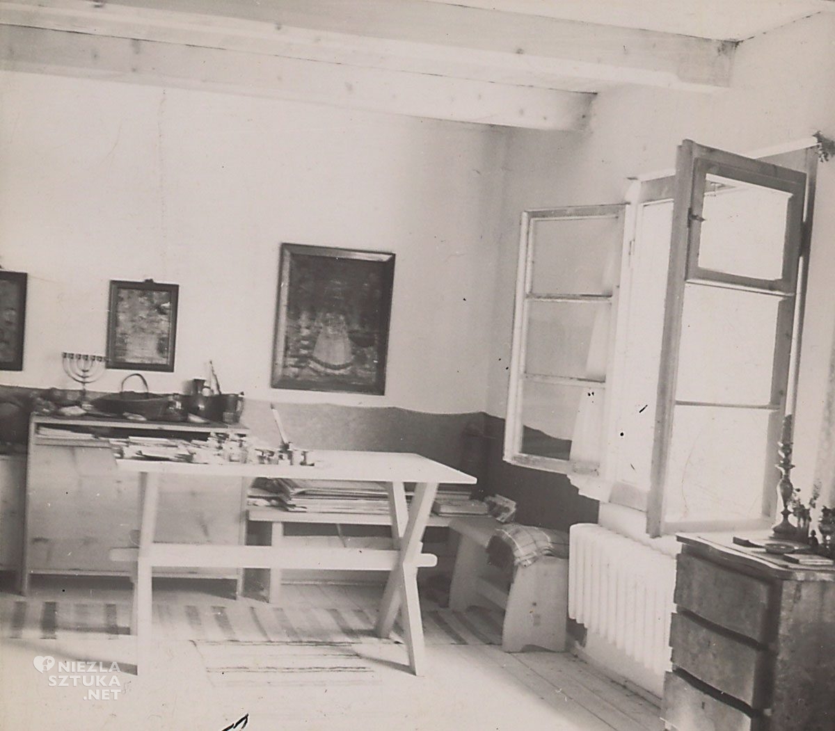 Tadeusz Kulisiewicz, Kiry, pracownia artysty, Niezła Sztuka