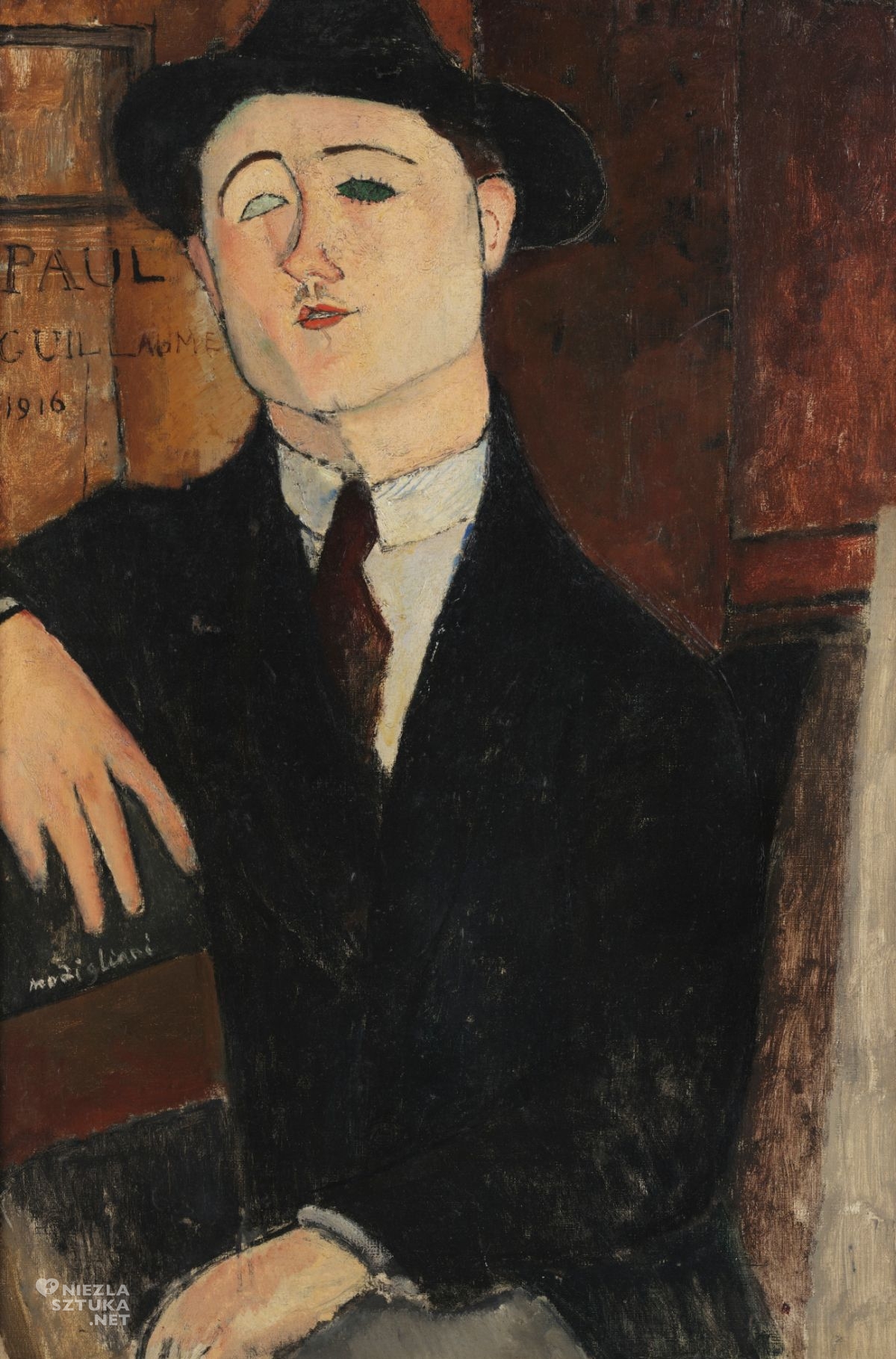 Amedeo Modigliani, Paul Guillame, Mediolan, Niezła Sztuka
