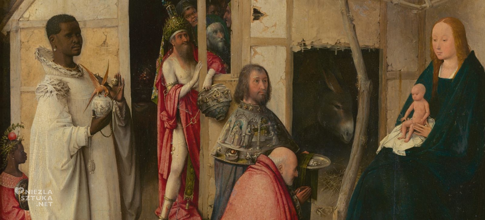 Hieronim Bosch, Pokłon Trzech Króli, Ołtarz Epifanii, Adoracja Dzieciątka, Boże Narodzenie w sztuce, Prado, Madryt, niezła sztuka