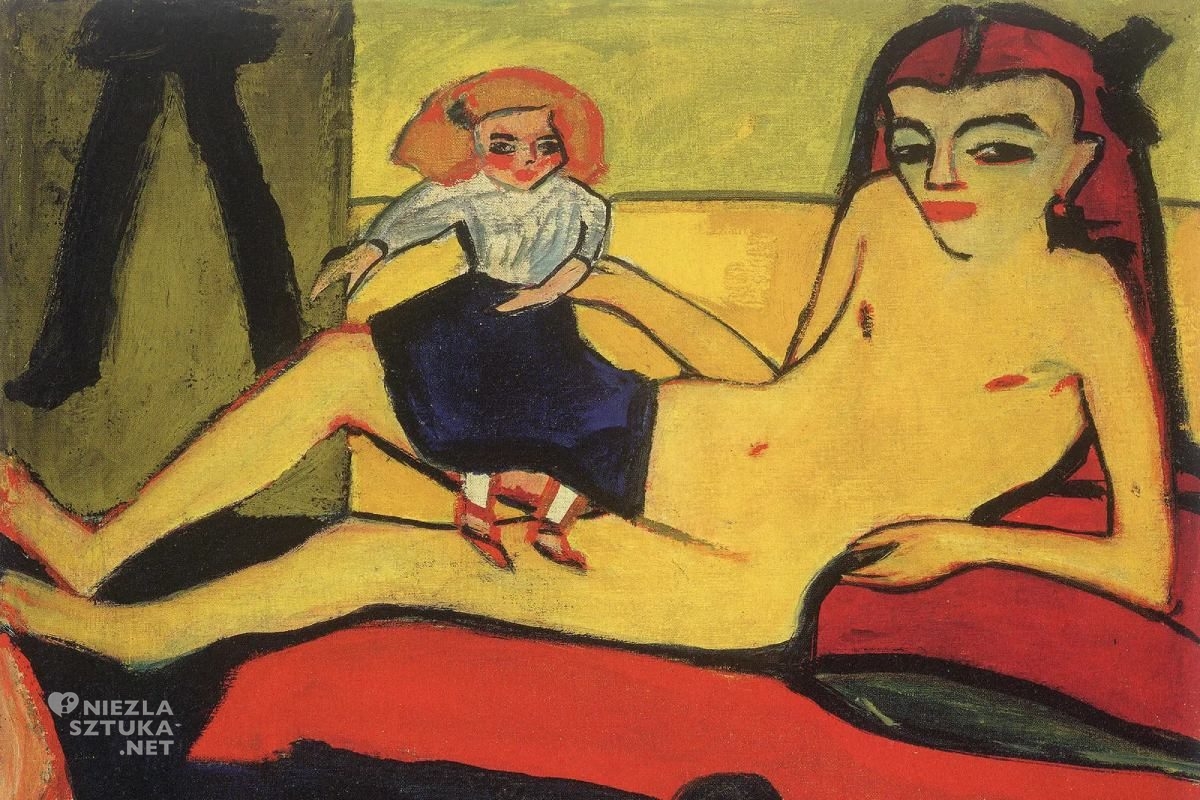 Erich Heckel, Dziewczynka z lalką, niezła sztuka