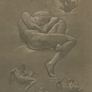 Flaming June, Leighton, szkic, Niezła Sztuka