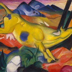 Franz Marc, Żółta krowa, niezła sztuka