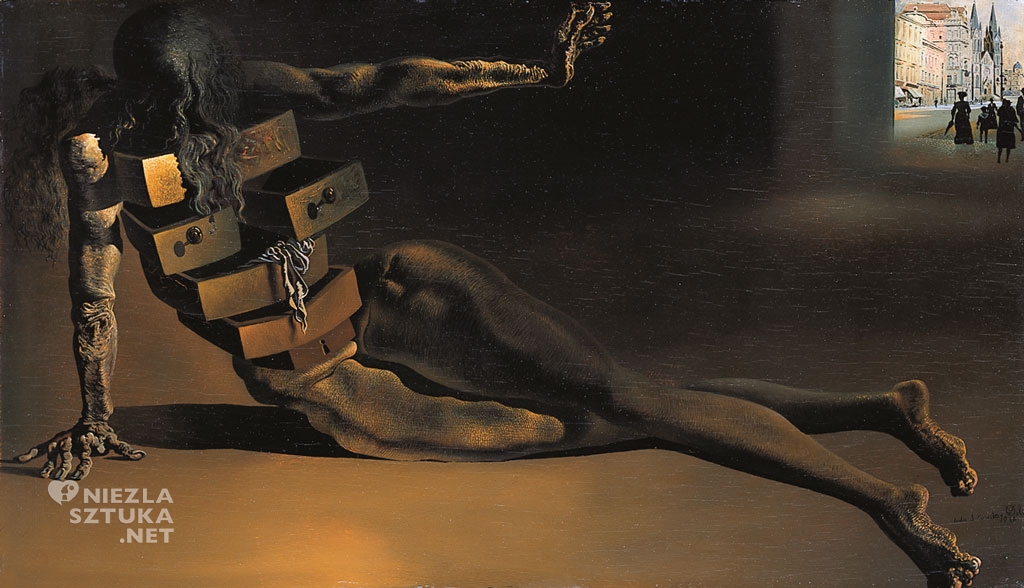 Salvador Dali, Antropomorficzna szafa, surrealizm, Niezła Sztuka
