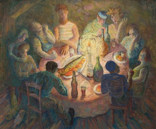 Teresa Roszkowska, Kolacja, sztuka polska, Niezła Sztuka