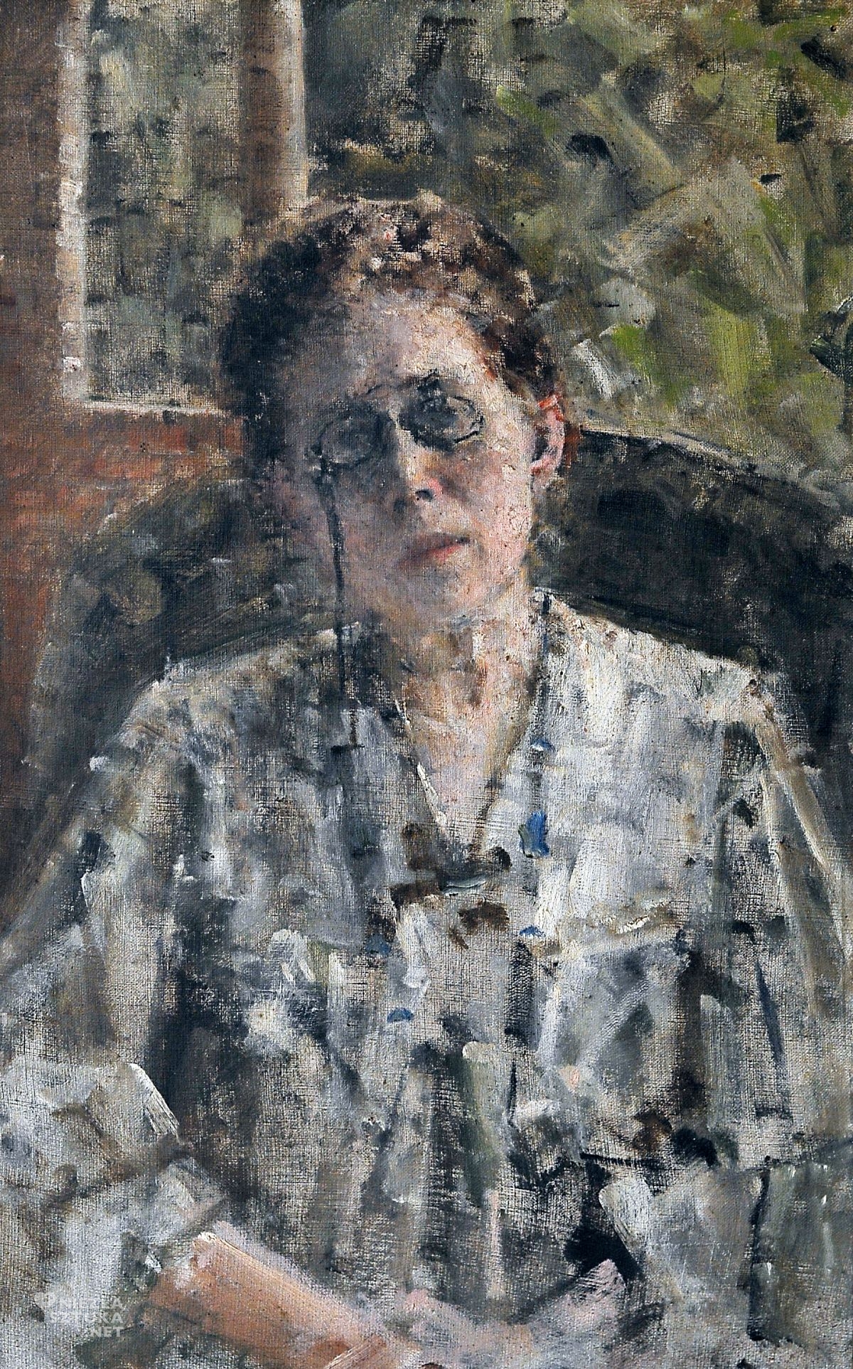 Maria Dulębianka, Portret Marii Konopnickiej, malarstwo polskie, sztuka polska, kobiety w sztuce, Niezła Sztuka