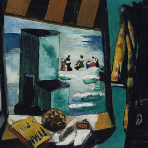 Max Beckmann, Kabina kąpielowa, sztuka niemiecka, ekspresjonizm, Niezła Sztuka