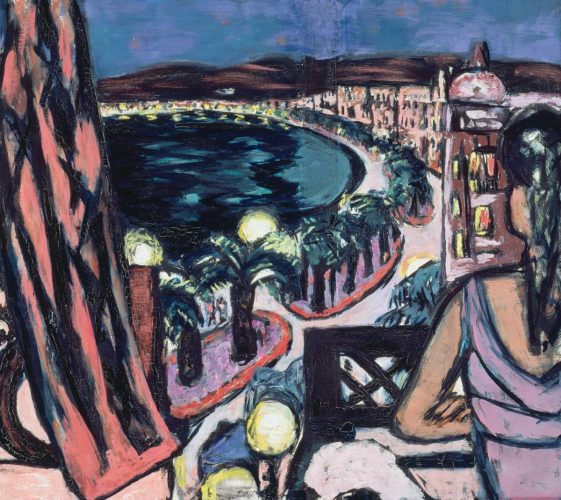 Max Beckmann, Promenada Anglików, Nicea, sztuka niemiecka, ekspresjonizm, Niezła Sztuka