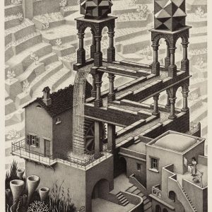 M.C. Escher, Wodospad, Niezła Sztuka