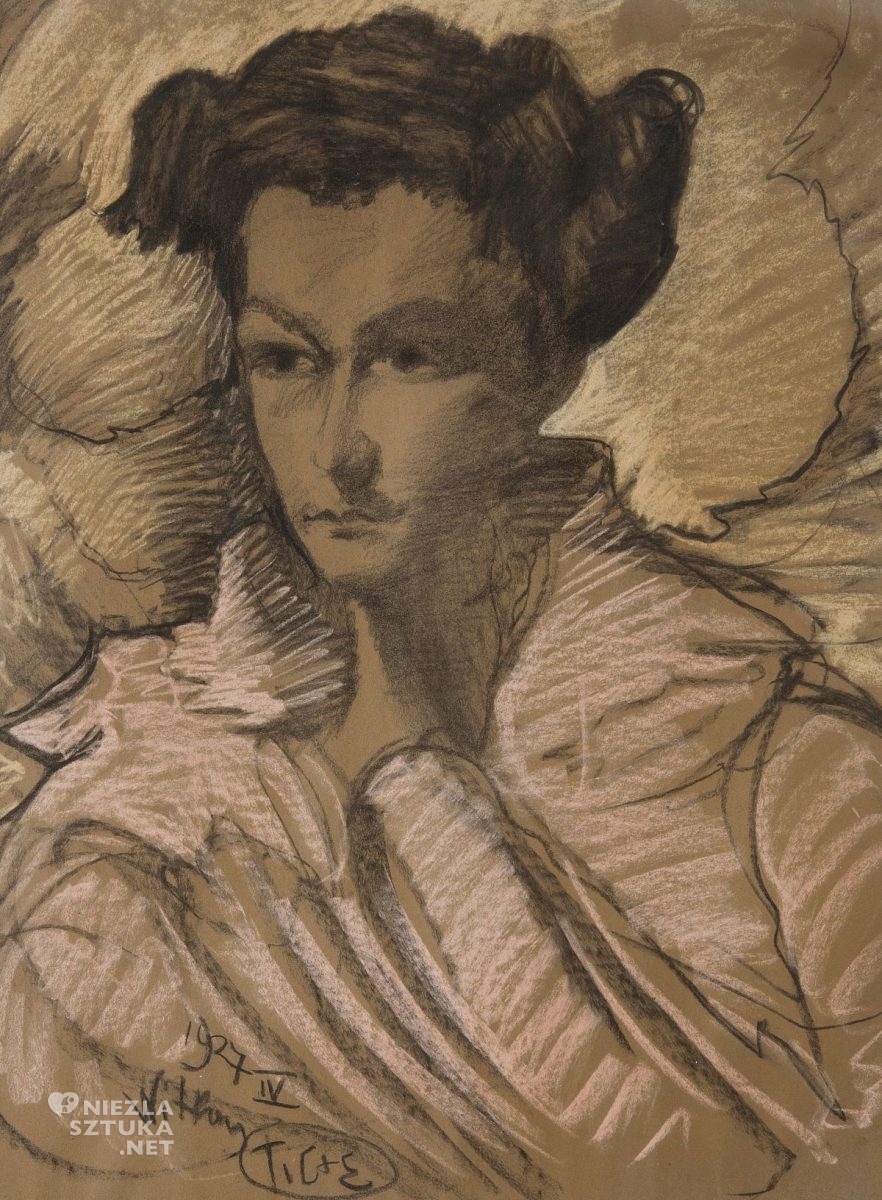 Stanisław Ignacy Witkiewicz, Witkacy, Helena Białynicka-Birula, księżna po poronieniu, sztuka polska, portret, Niezła Sztuka