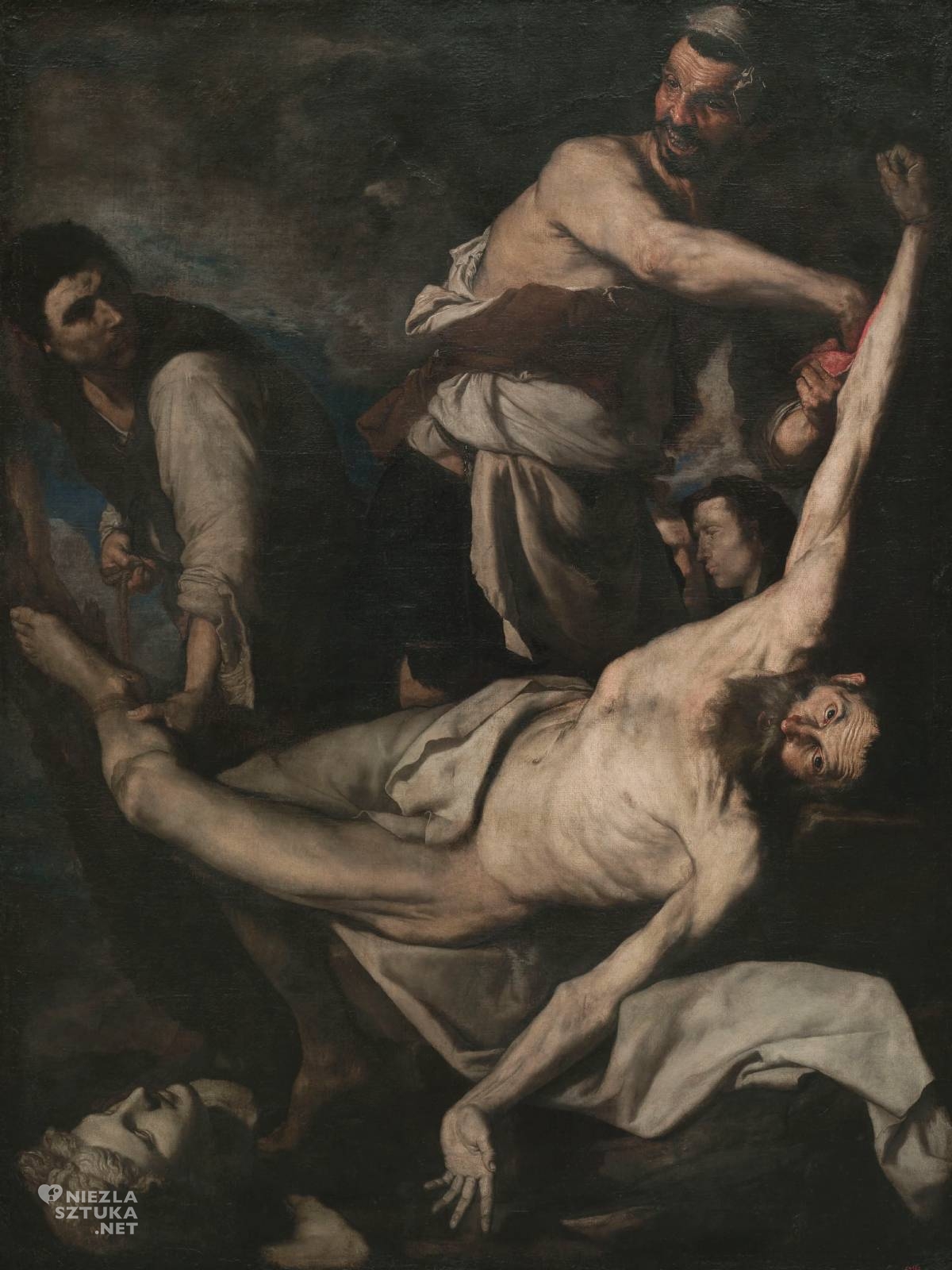 Jusepe de Ribera, Męczeństwo św. Bartłomieja, sztuka hiszpańska, Niezła Sztuka