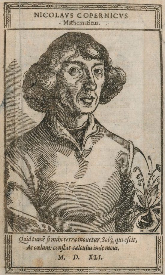 Mikołaj Kopernik, Tobias Stimmer, grafika, Niezła Sztuka