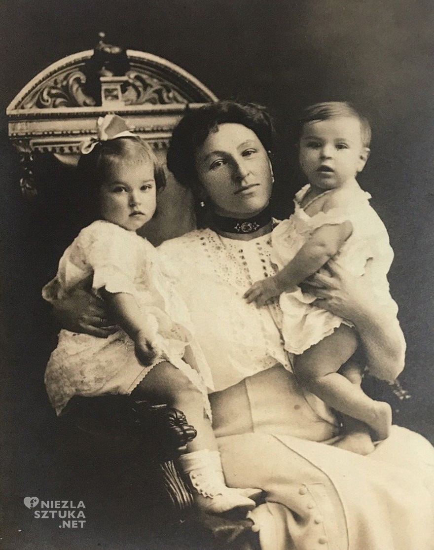 Nicolas de Stael, matka artysty, fotografia, Niezła Sztuka