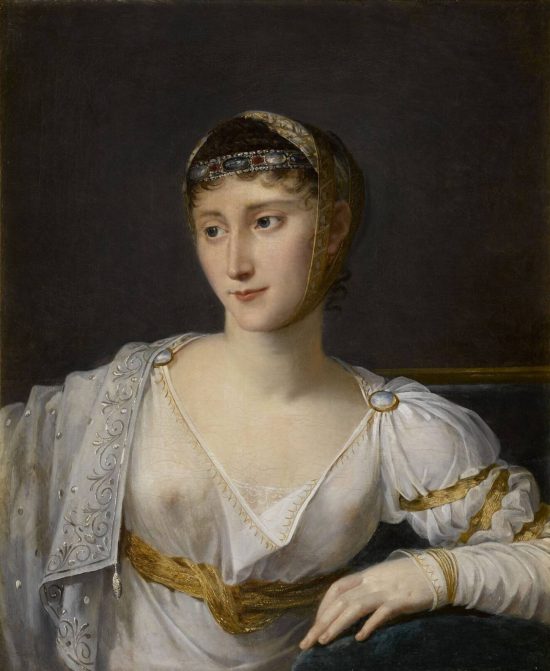 Robert Lefevre, Paolina Bonaparte, Paolina Borghese, portret, Niezła Sztuka
