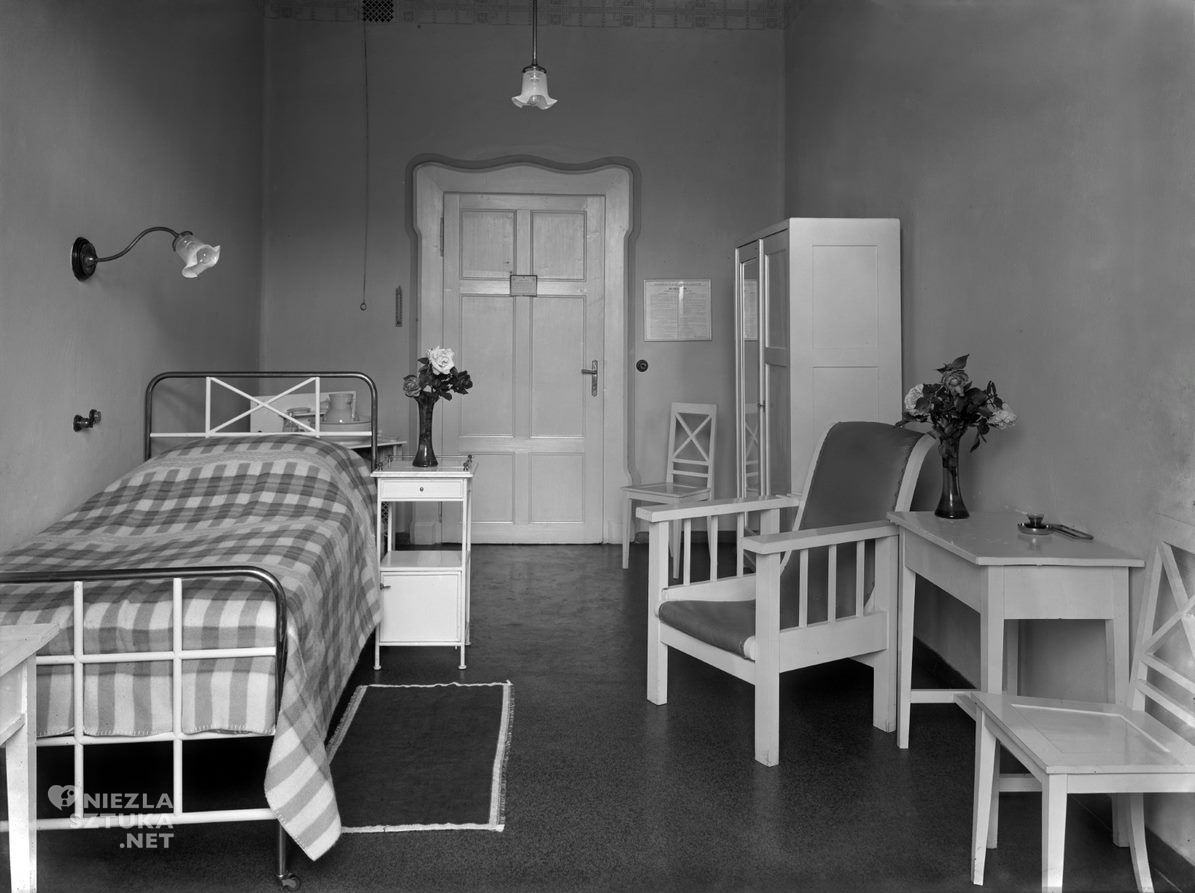 Pokój pacjenta w sanatorium Dłuskich, Niezła Sztuka