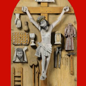 Arma Christi, Tunika Jezusa, ikonografia, niezła sztuka