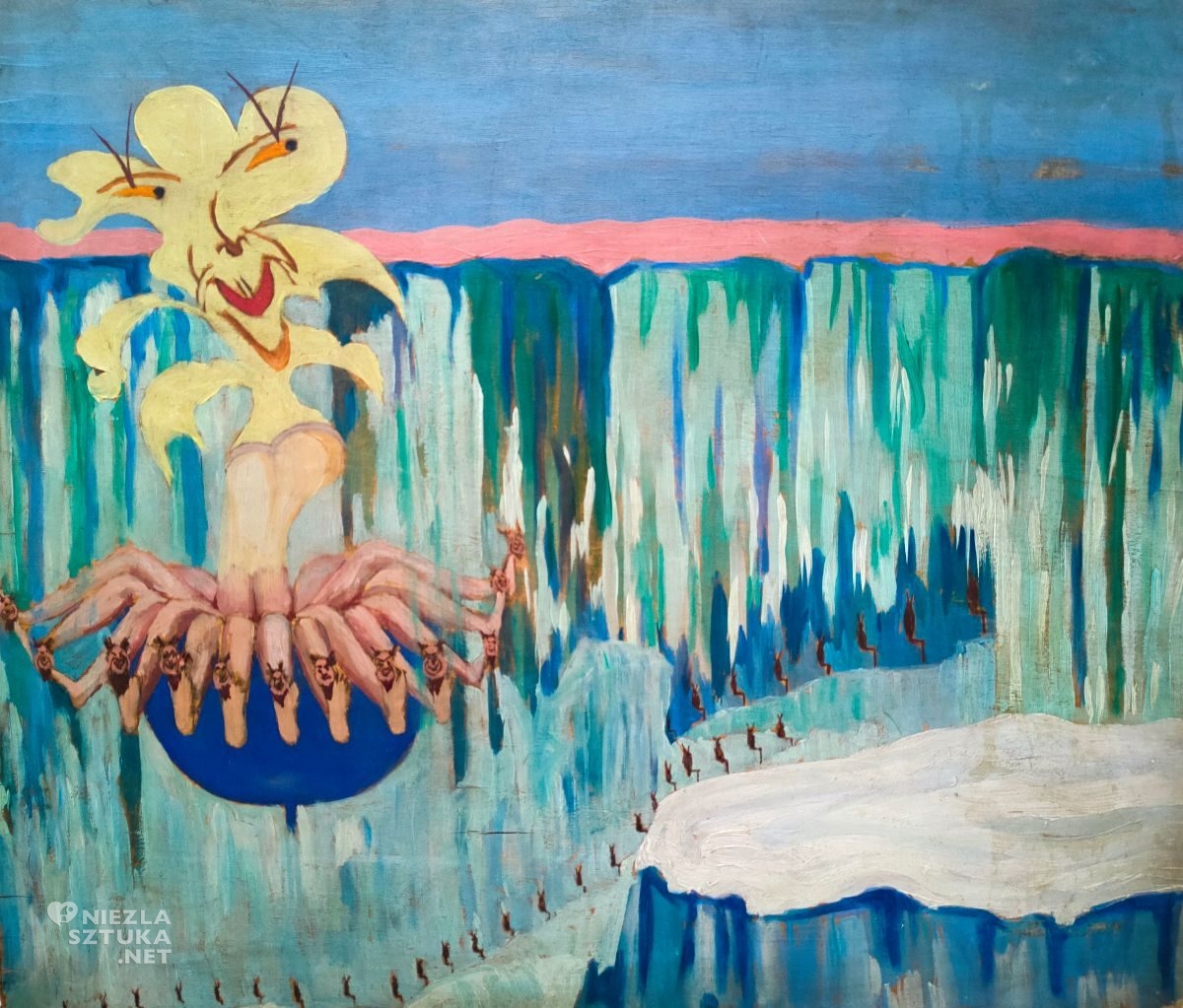 Teodor Białynicki-Birula, Kompozycja peyotlowa, sztuka polska, Niezła Sztuka