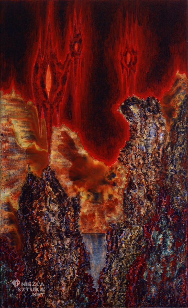 Jerzy Tchórzewski, Tryptyk Gorący świat, polska sztuka, niezła sztuka