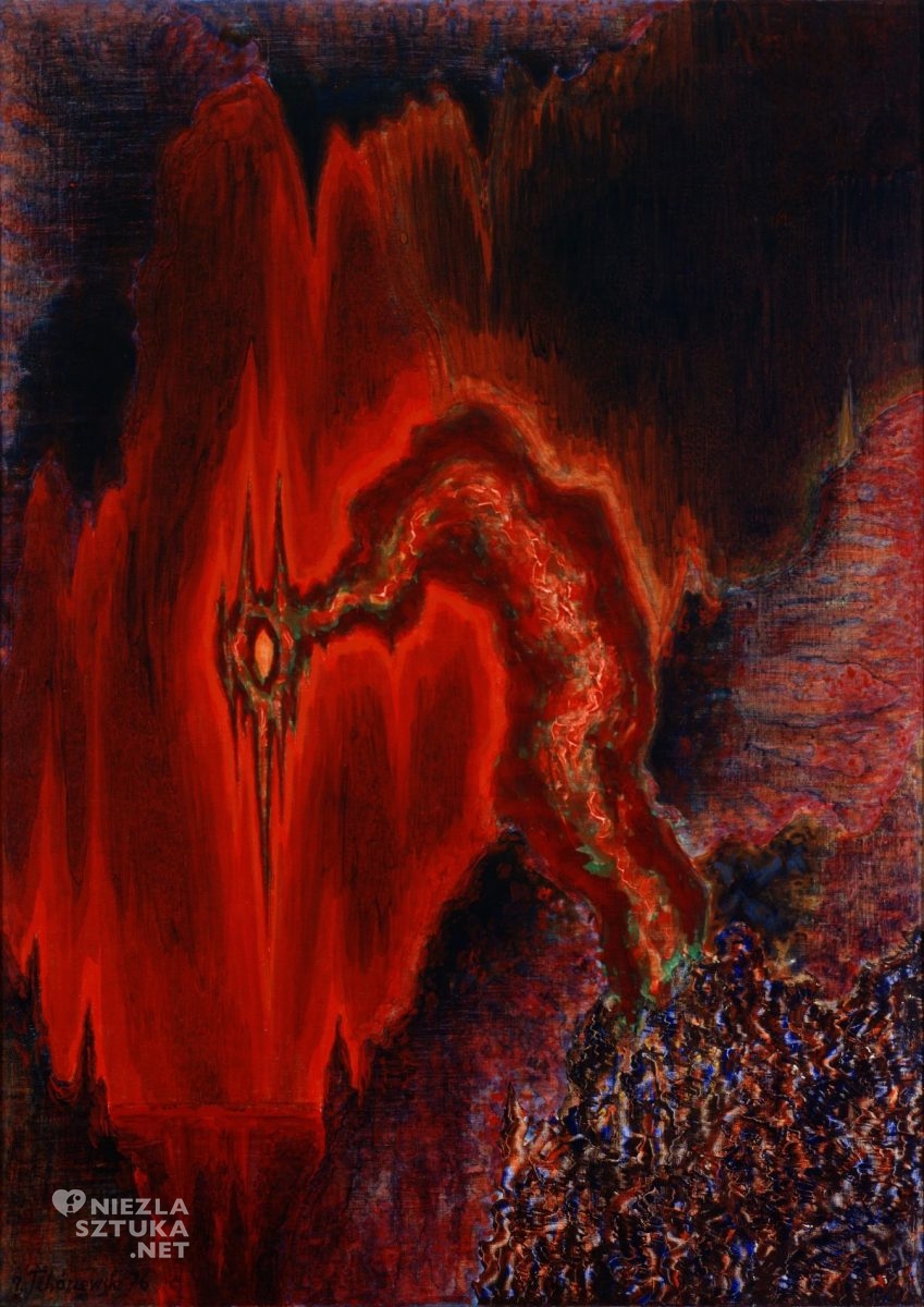 Jerzy Tchórzewski, Tryptyk Gorący świat, polska sztuka, niezła sztuka