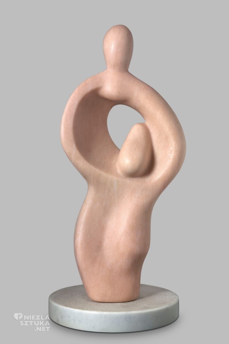 Maria Papa Rostkowska, Matka i dziecko, rzeźba, polska rzeźbiarka, artystka, kobiety w sztuce, polskie artystki, Niezła Sztuka
