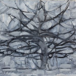 Piet Mondrian, Szare drzewo, sztuka abstrakcyjna, Niezła Sztuka