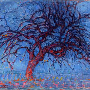 Piet Mondrian, Wieczór: czerwone drzewo, Niezła Sztuka