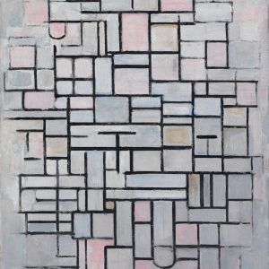 Piet Mondrian, Kompozycja IV, abstrakcjonizm, Niezła Sztuka
