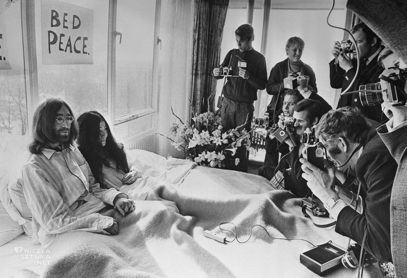 Yoko Ono, John Lennon, Bed Peace, niezła sztuka