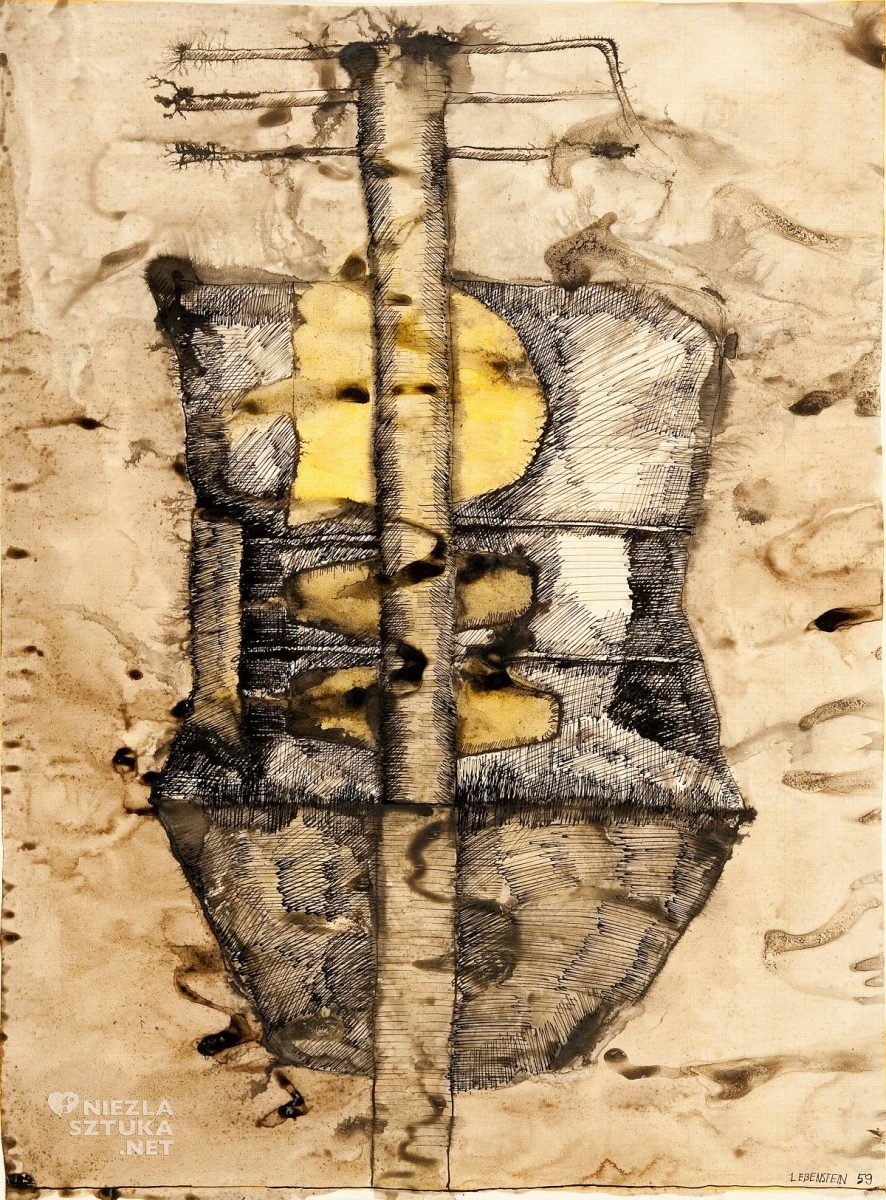 Jan Lebenstein, Figury osiowe, sztuka polska, Niezła Sztuka