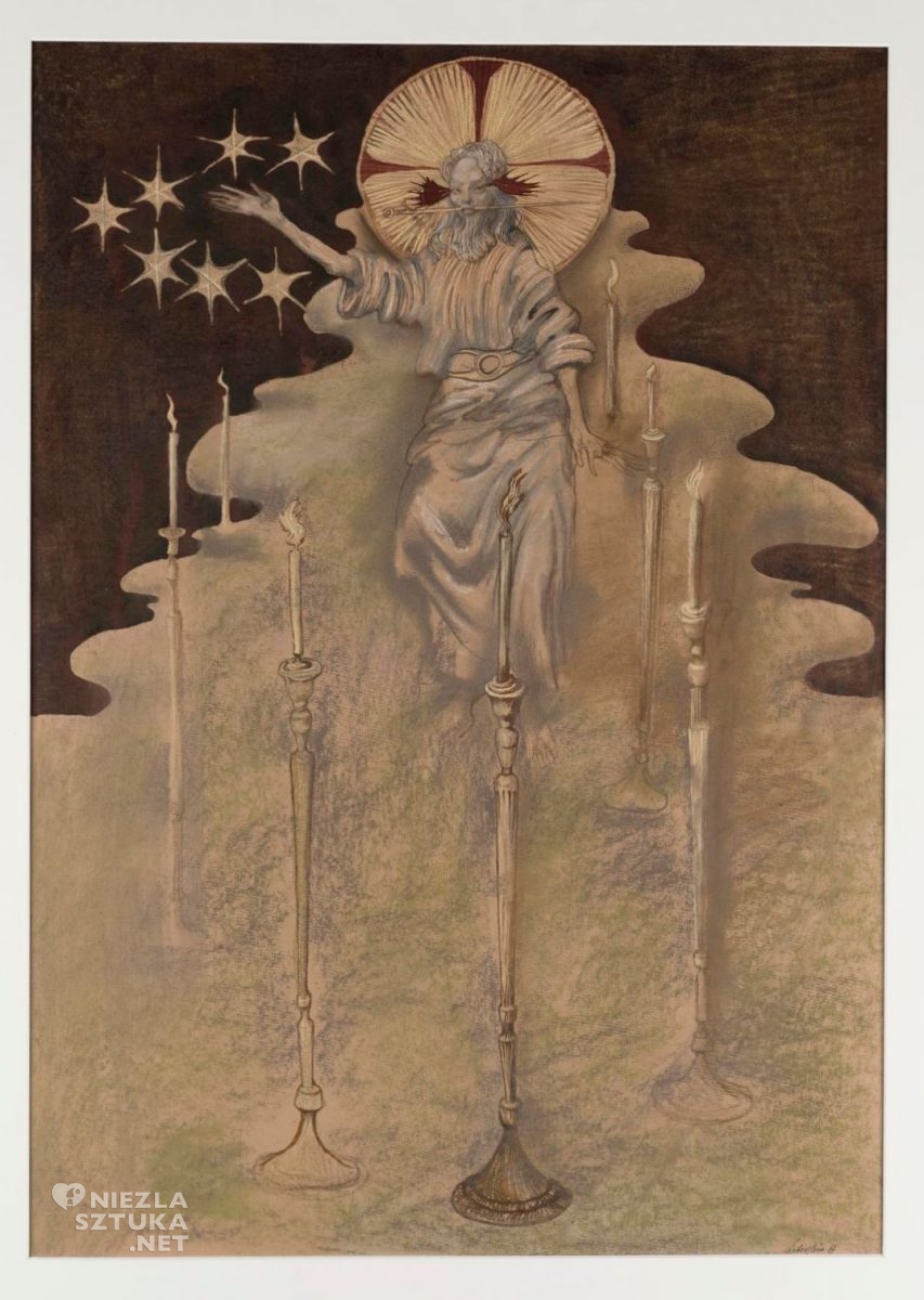 Jan Lebenstein, ilustracje, Apokalipsa, sztuka współczesna, sztuka polska, Niezła Sztuka