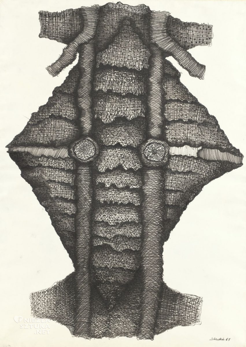 Jan Lebenstein, figura osiowa, moma, Museum of Modern Art, Nowy Jork, niezła sztuka