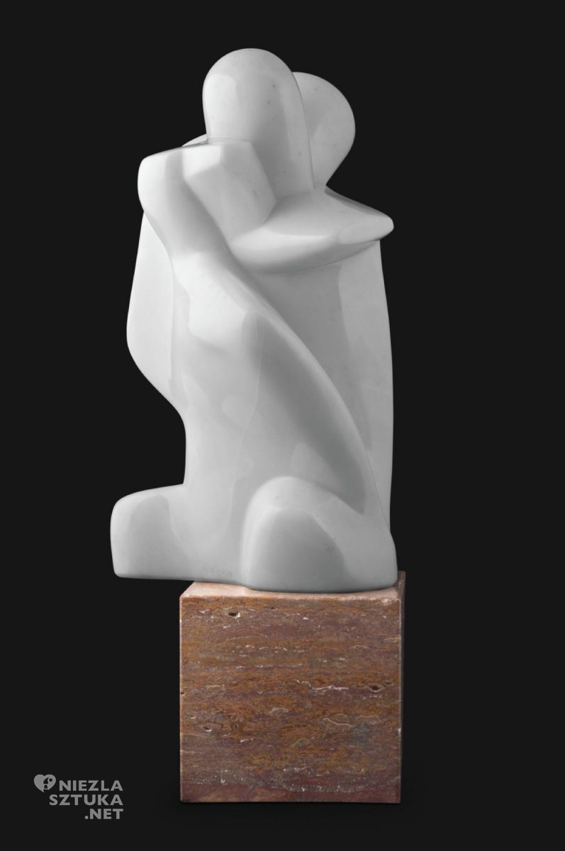 Maria Papa Rostkowska, Pocałunek, rzeźba, polska rzeźbiarka, artystka, sztuka współczesna, kobiety w sztuce, polskie artystki, Niezła Sztuka
