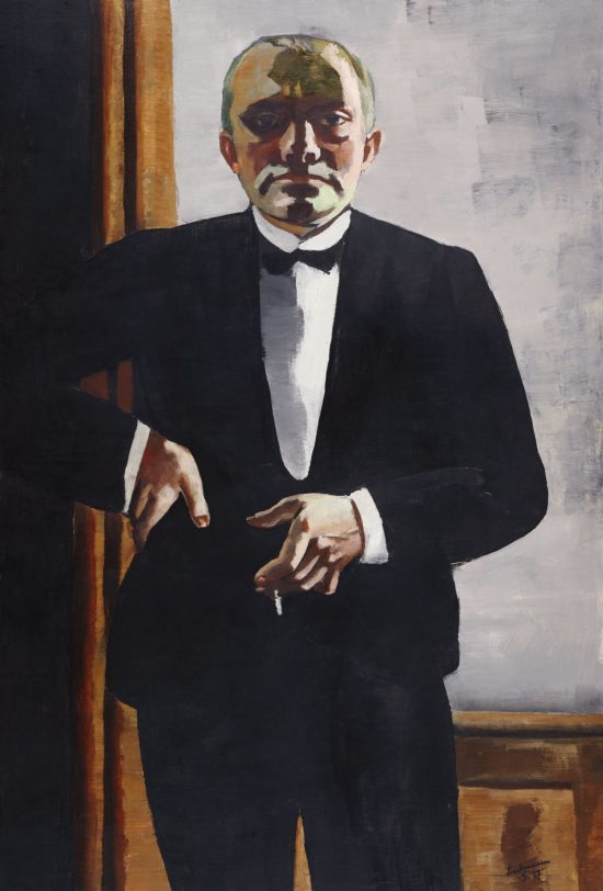 Max Beckmann, Autoportret w smokingu, Niezła Sztuka