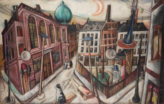 Max Beckmann, Synagoga we Frankfurcie, sztuka niemiecka, Niezła Sztuka