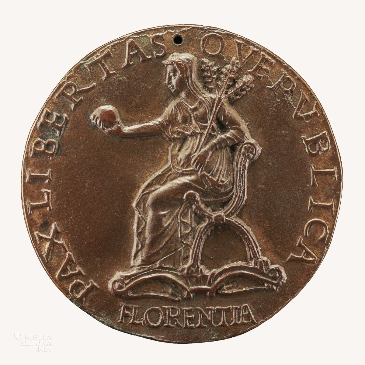 Kosma Medyceusz, Cosimo de Medici, medal, niezła sztuka