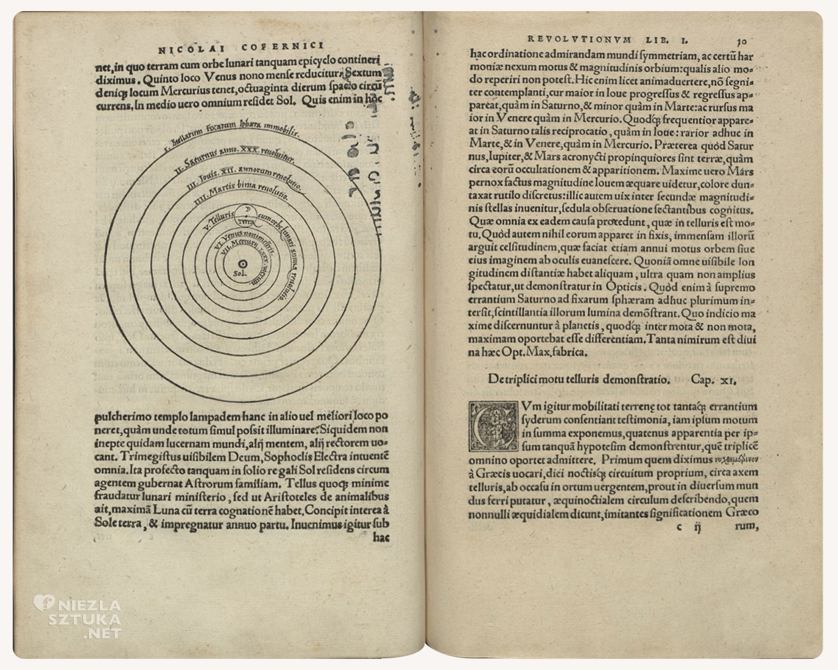 Mikołaj Kopernik, De revolutionibus orbium coelestium, niezła sztuka