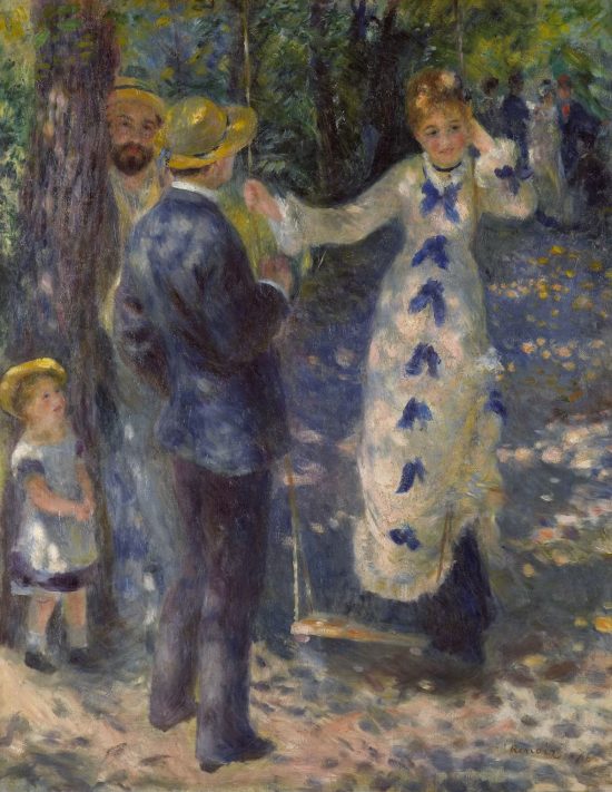 Auguste Renoir, Pierre-Auguste Renoir, Huśtawka, impresjonizm, sztuka francuska, Niezła Sztuka