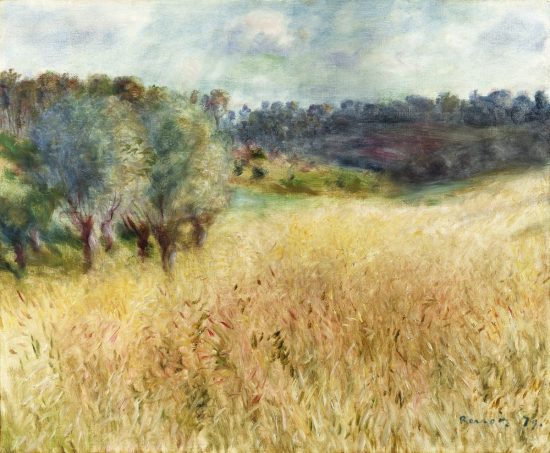 Auguste Renoir, Pola pszenicy, sztuka francuska, Niezła Sztuka
