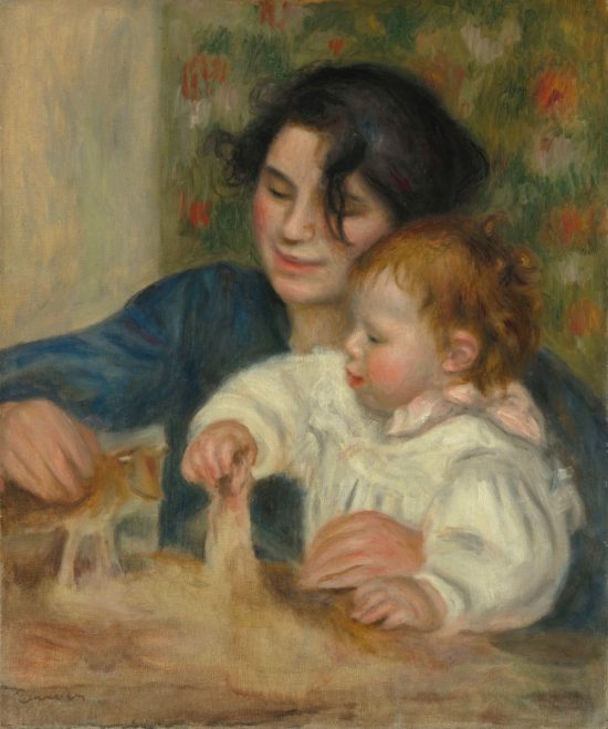 Auguste Renoir, Gabrielle i Jean, sztuka francuska, Niezła Sztuka