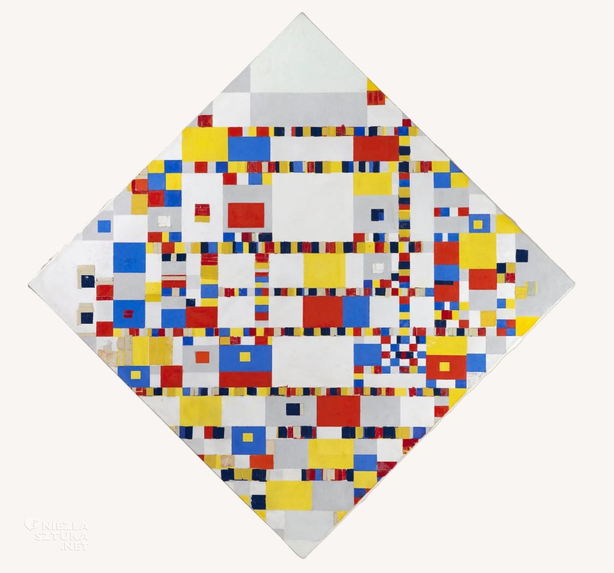 Piet Mondrian, Victory Boogie Woogie, abstrakcjonizm, neoplastycyzm, Niezła Sztuka