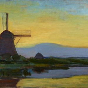 Piet Mondrian, Młyn Oostzijdse nocą, Niezła Sztuka