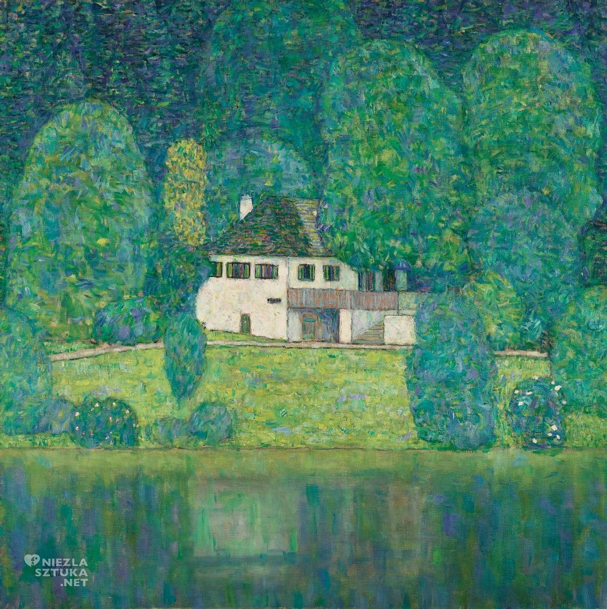 Gustav Klimt, Litzberegkeller, Attersee, Austria, Niezła Sztuka